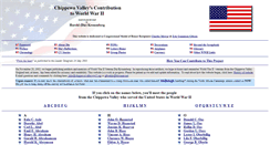 Desktop Screenshot of chippewavalleyww2.org